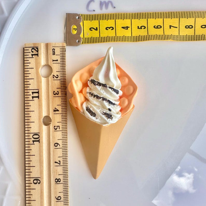 Dessert Fridge Magnet, Ice Cream and Cupcake Decoration