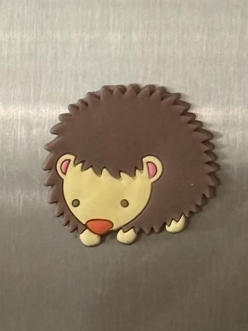 Animal Fridge Magnet Set of 10, Strong Silicone Woodland Style