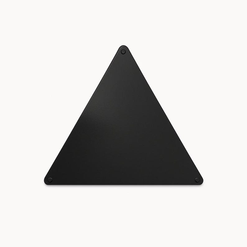 Triangle Magnet Board – Display Your Magnets & Notes in Style