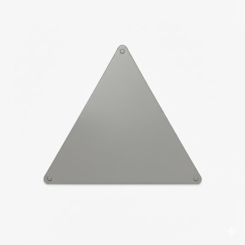 Triangle Magnet Board – Display Your Magnets & Notes in Style