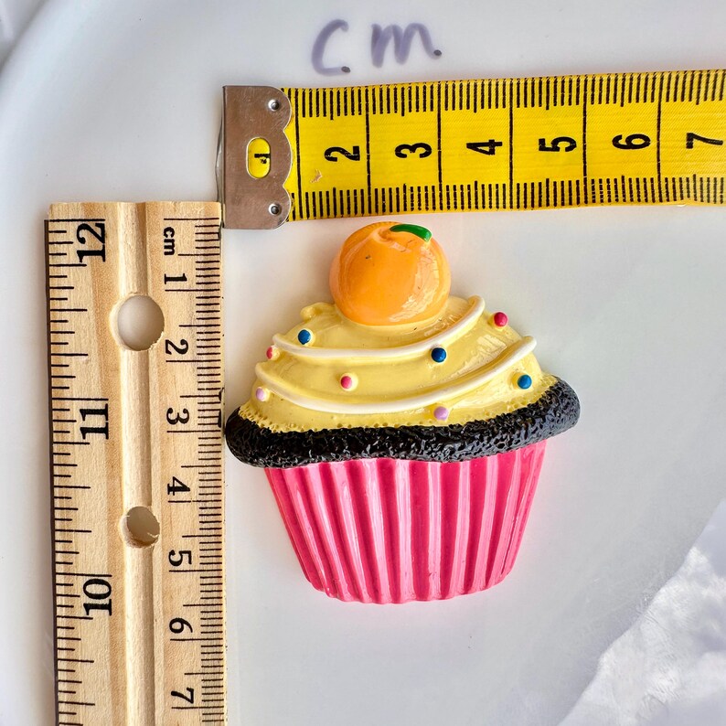 Dessert Fridge Magnet, Ice Cream and Cupcake Decoration