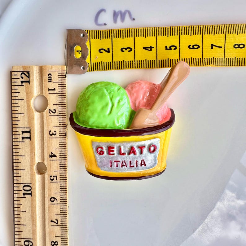 Dessert Fridge Magnet, Ice Cream and Cupcake Decoration