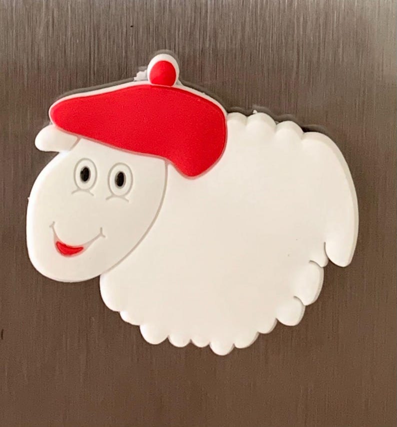 Animal Fridge Magnet Set of 10, Strong Silicone Woodland Style