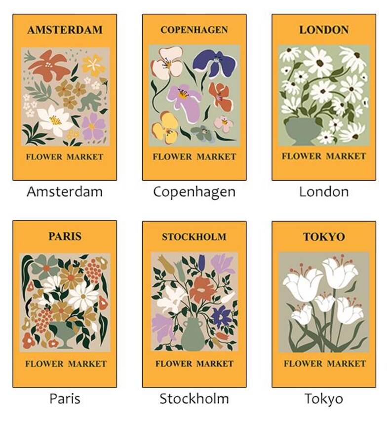 Flower Market Bookend Decorative Shelf Accent