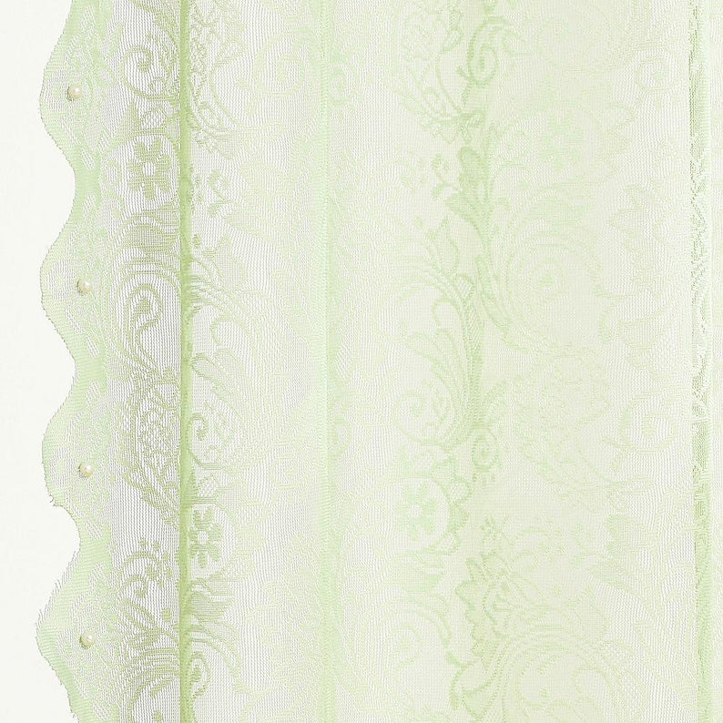 Rideaux en dentelle style français romantique floral