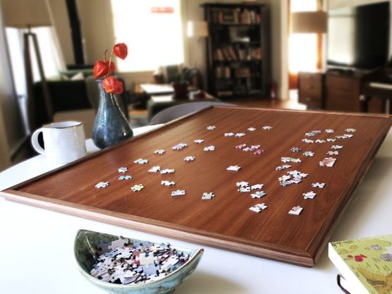 ZAKCO 1000 - Puzzleboard for 1000 Piece Puzzles with Optional Spinner