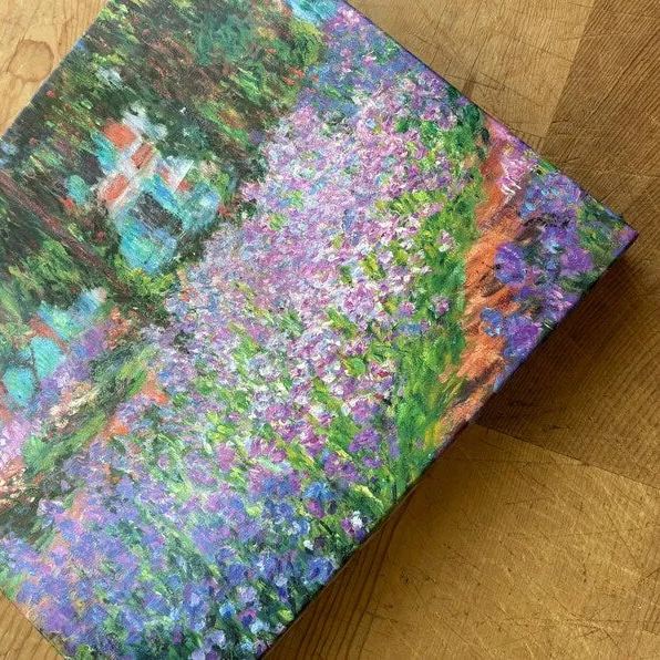 Vintage Monet Puzzle Museum D’Orsay France The Artist’s Garden at Giverny Claude Monet 90s jigsaw Puzzle 500 piece NOS