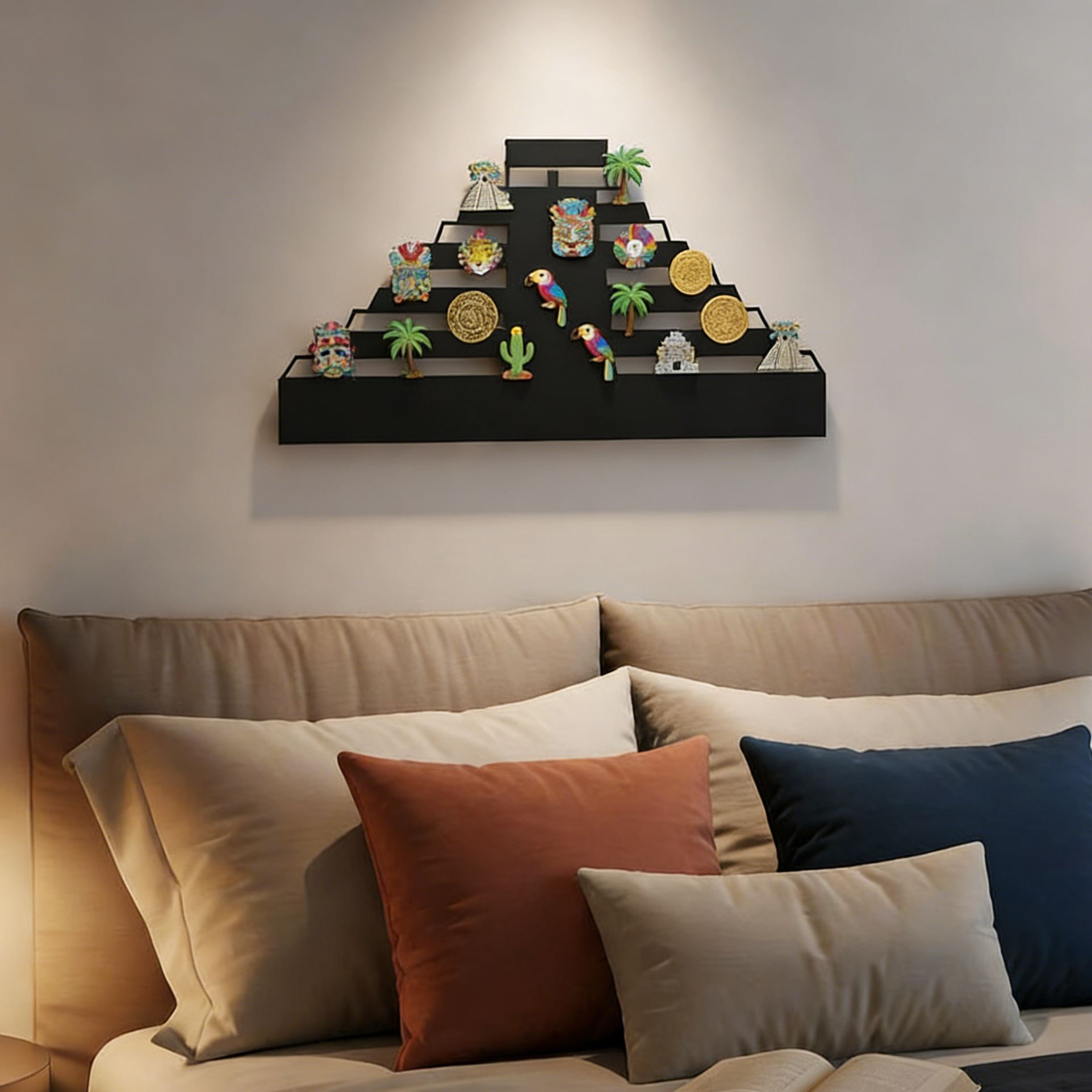 Pyramid Souvenir Magnetic Display Board