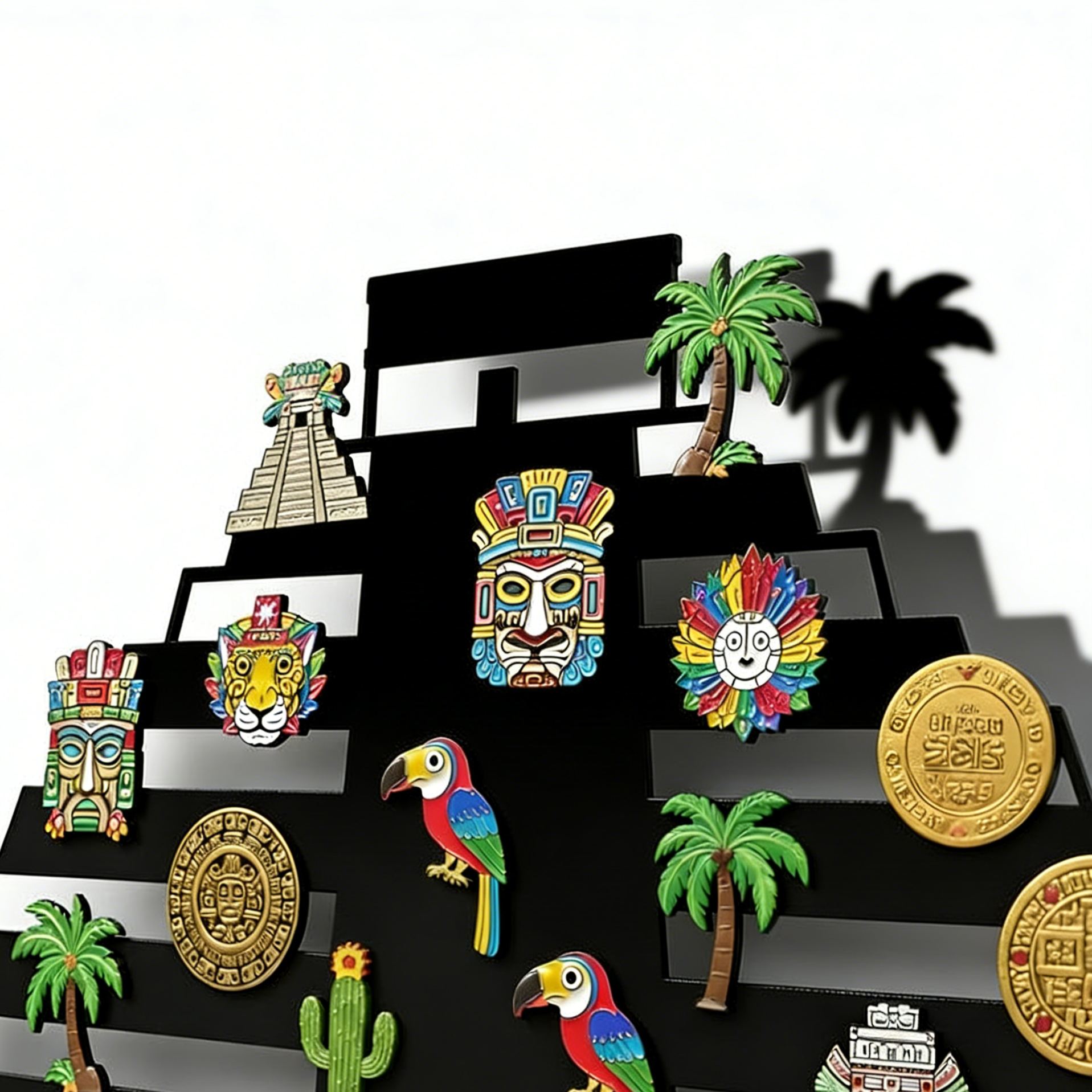 Pyramid Souvenir Magnetic Display Board