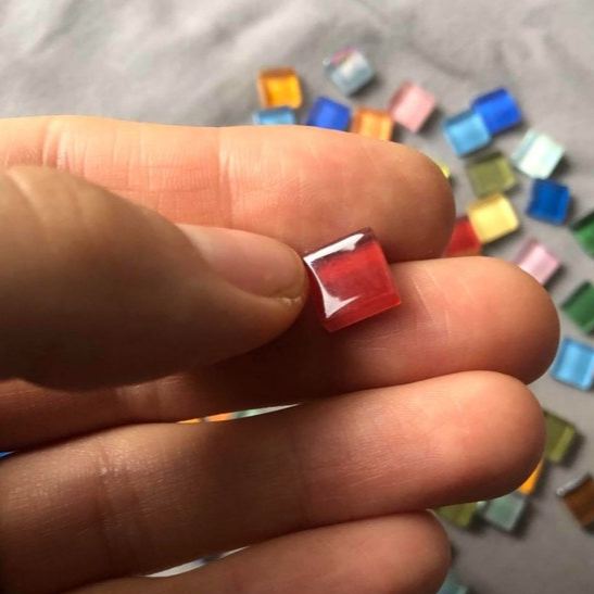 Colourful Square Fridge Magnet Pack, Assorted 10–50 Pieces