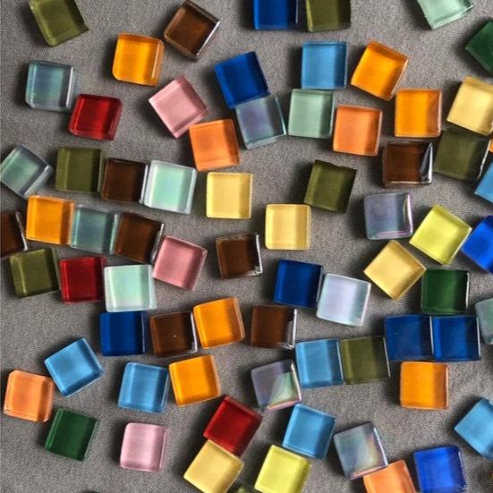 Colourful Square Fridge Magnet Pack, Assorted 10–50 Pieces