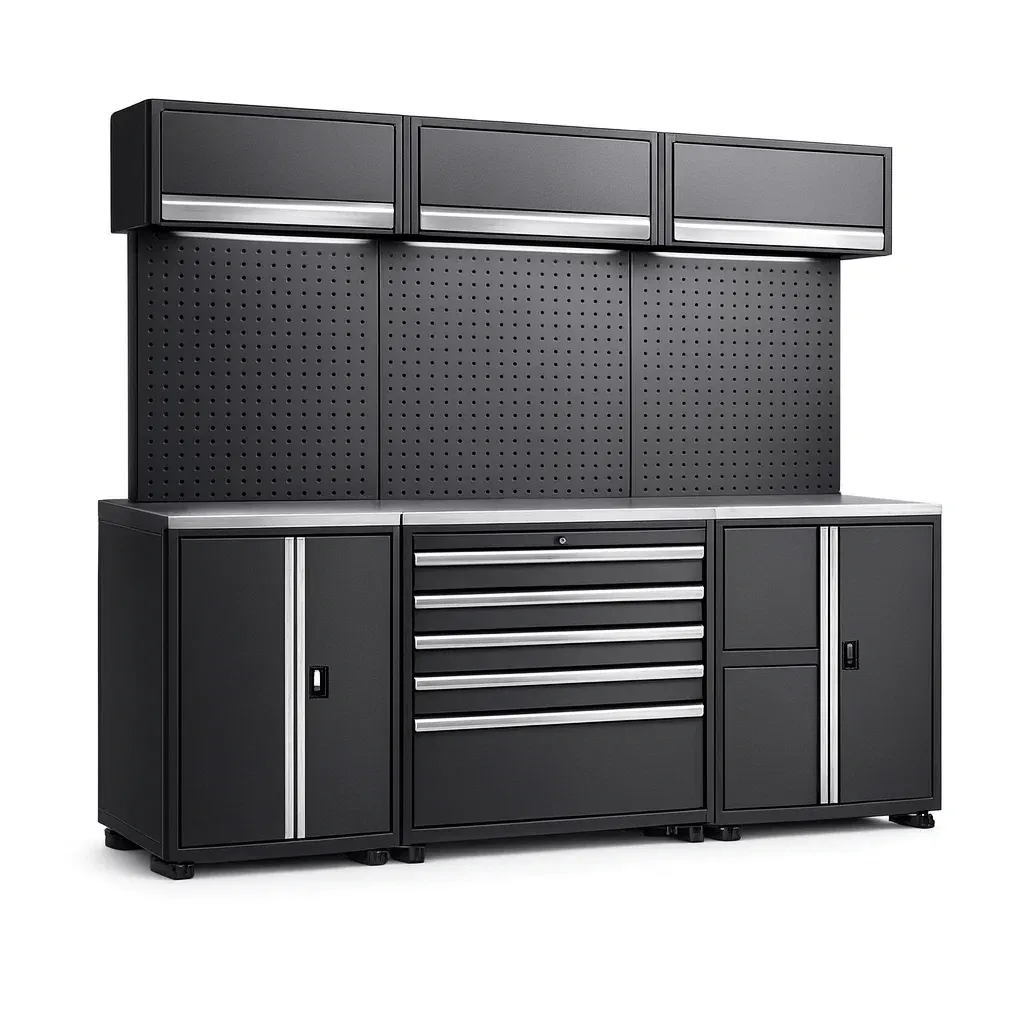 Garage modular storage system