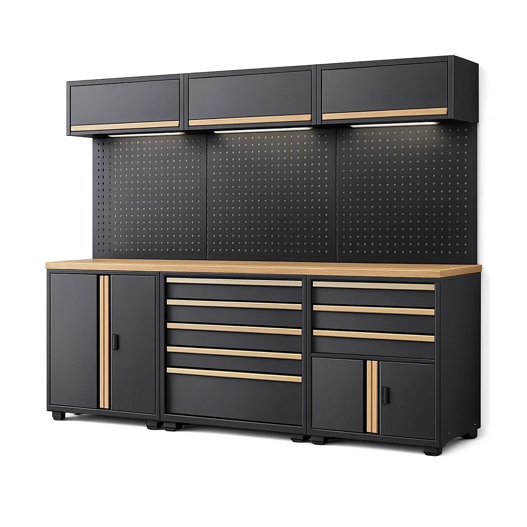 Garage modular storage system