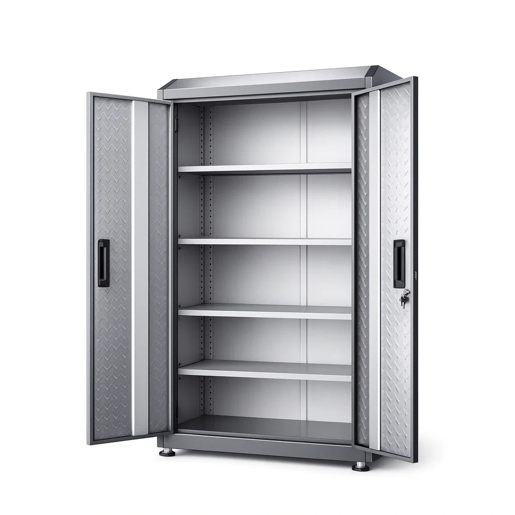 Garage storage cabinet