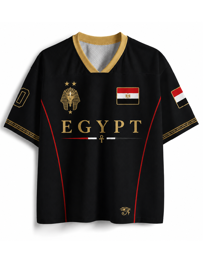 TheRetroTee 1980s Egyptian Legacy Soccer Jersey