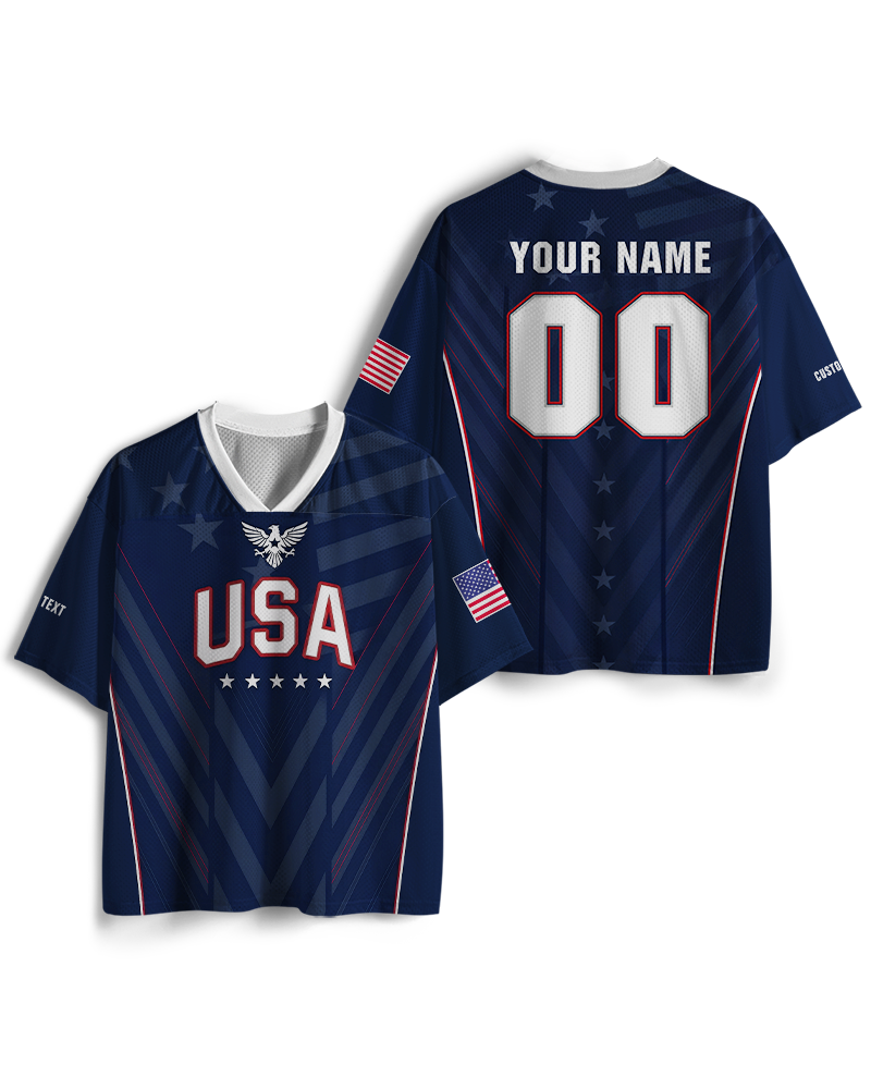 TheRetroTee Personalized American Mesh Jersey