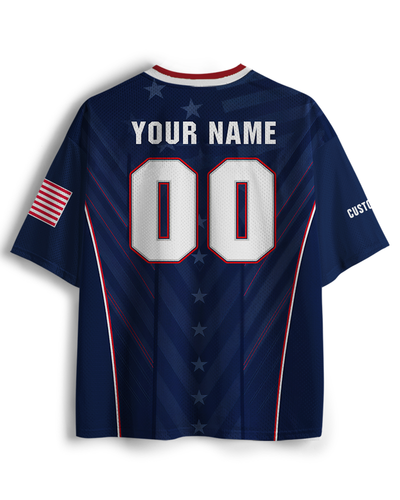 TheRetroTee Personalized American Mesh Jersey