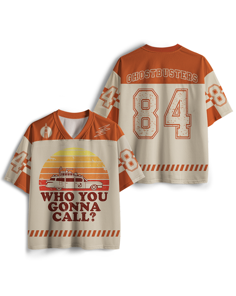 TheRetroTee Sunset 1980s Mesh Jersey