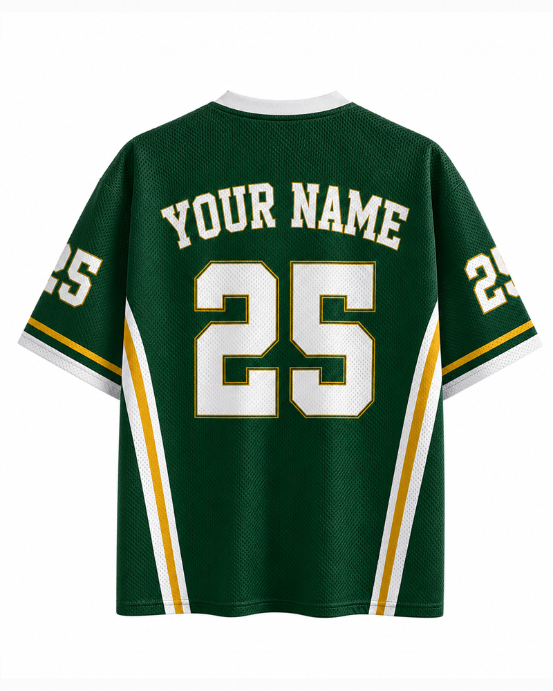 TheRetroTee Personalized Australia Soccer Mesh Jersey