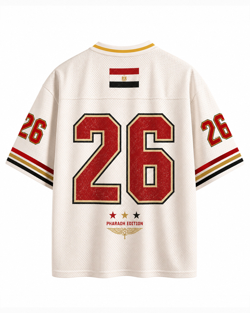 TheRetroTee Custom Egypt Soccer Mesh Jersey