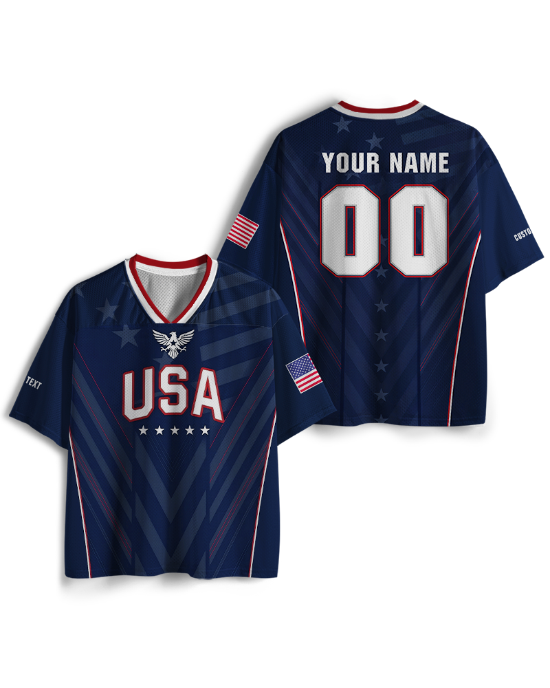 TheRetroTee Personalized American Mesh Jersey