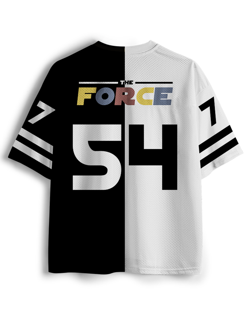 TheRetroTee Science Fiction Graphic 1980s Mesh Jersey