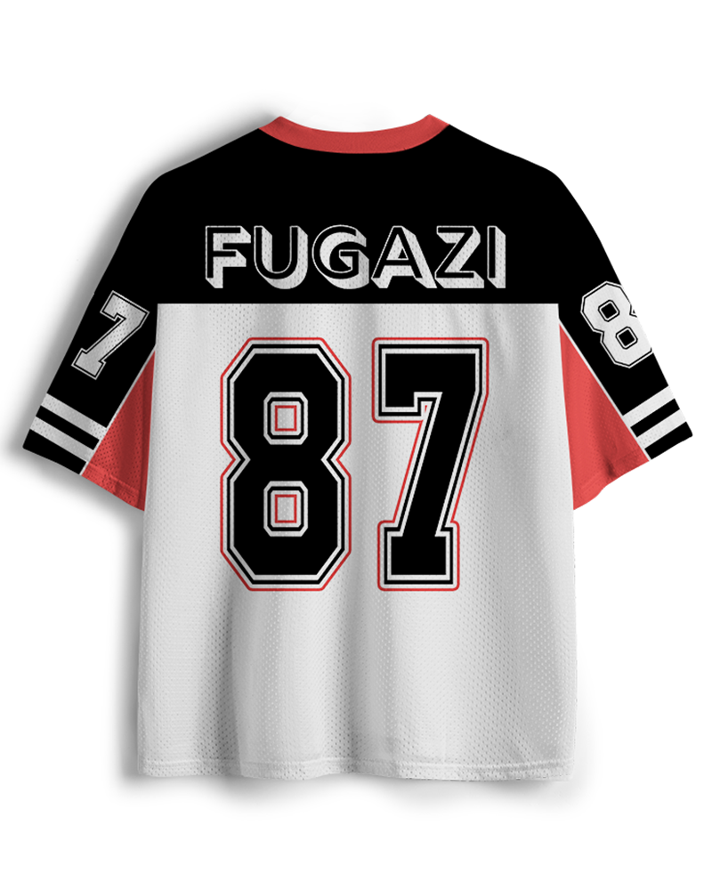 TheRetroTee 1980s DC Hardcore Phone Girl Mesh Jersey