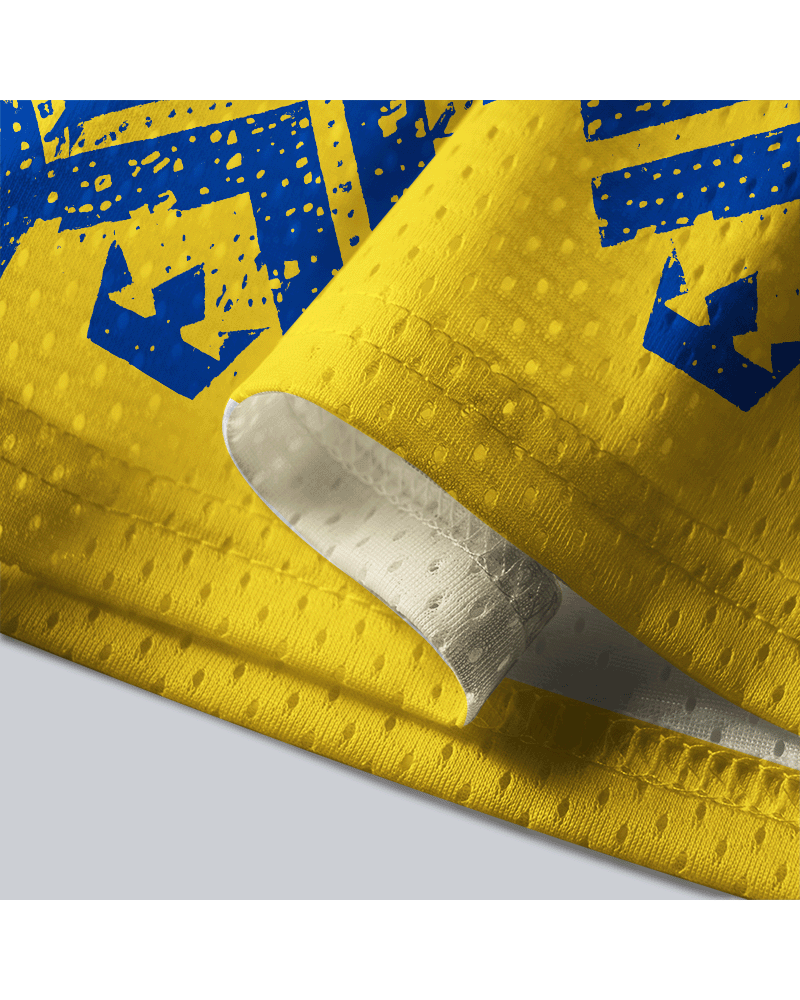 TheRetroTee Custom Sweden Soccer Mesh Jersey