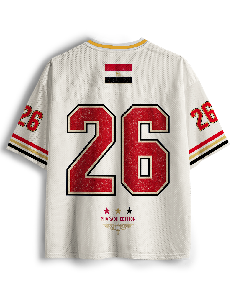 TheRetroTee Custom Egypt Soccer Mesh Jersey