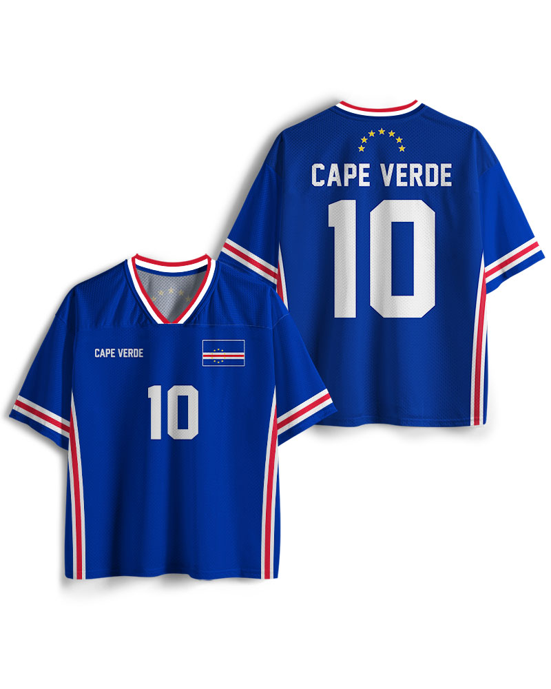 TheRetroTee Cape Verde Mesh Jersey
