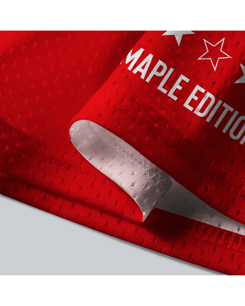 TheRetroTee Custom Canada Soccer Mesh Jersey