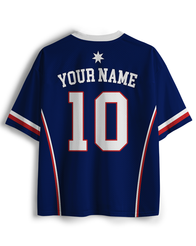TheRetroTee Personalized Australia Soccer Mesh Jersey