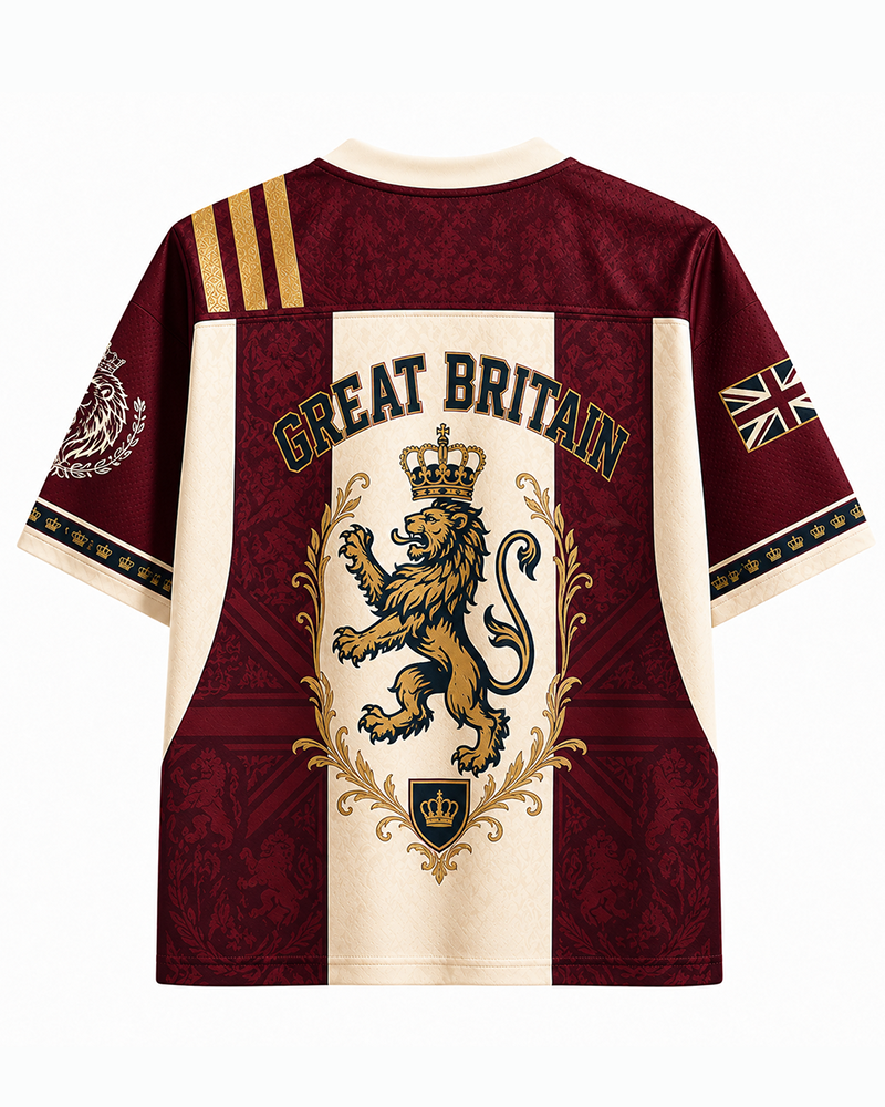 TheRetroTee 1970s British Football Heritage Vintage Jersey