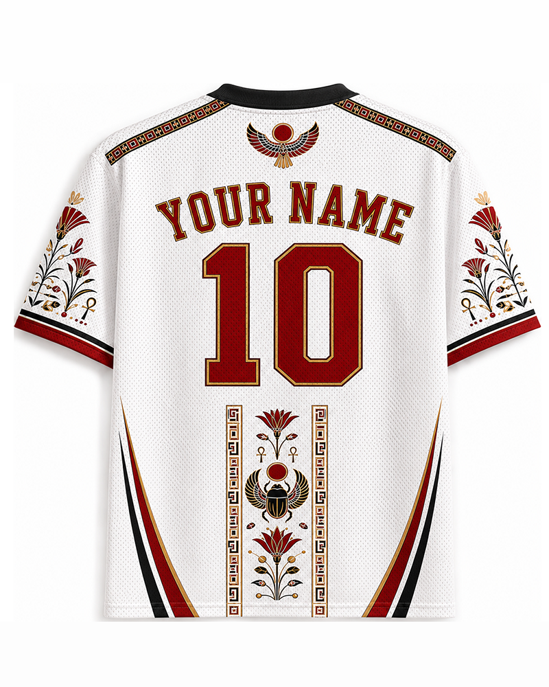 TheRetroTee 1980s Egyptian Legacy Soccer Jersey