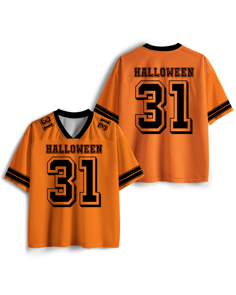 TheRetroTee Halloween 31 Mesh Jersey