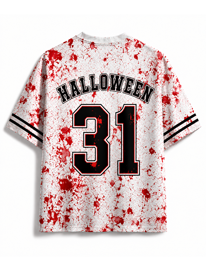 TheRetroTee Bloody Night Strike Mesh Jersey
