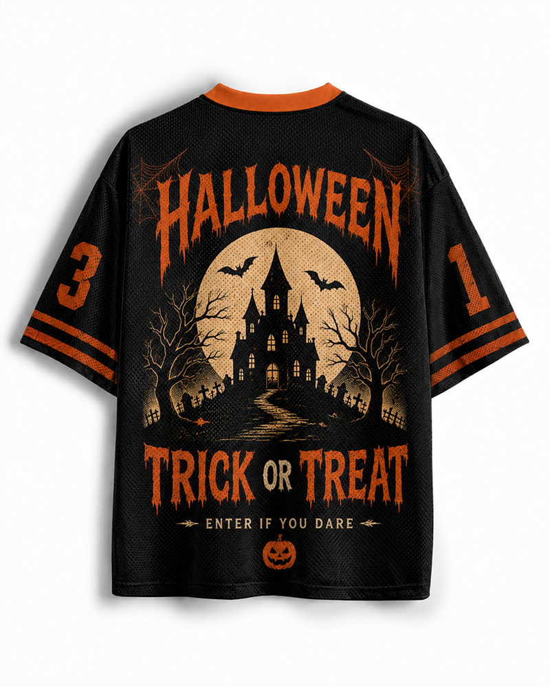 TheRetroTee Night Of Terrors Mesh Jersey