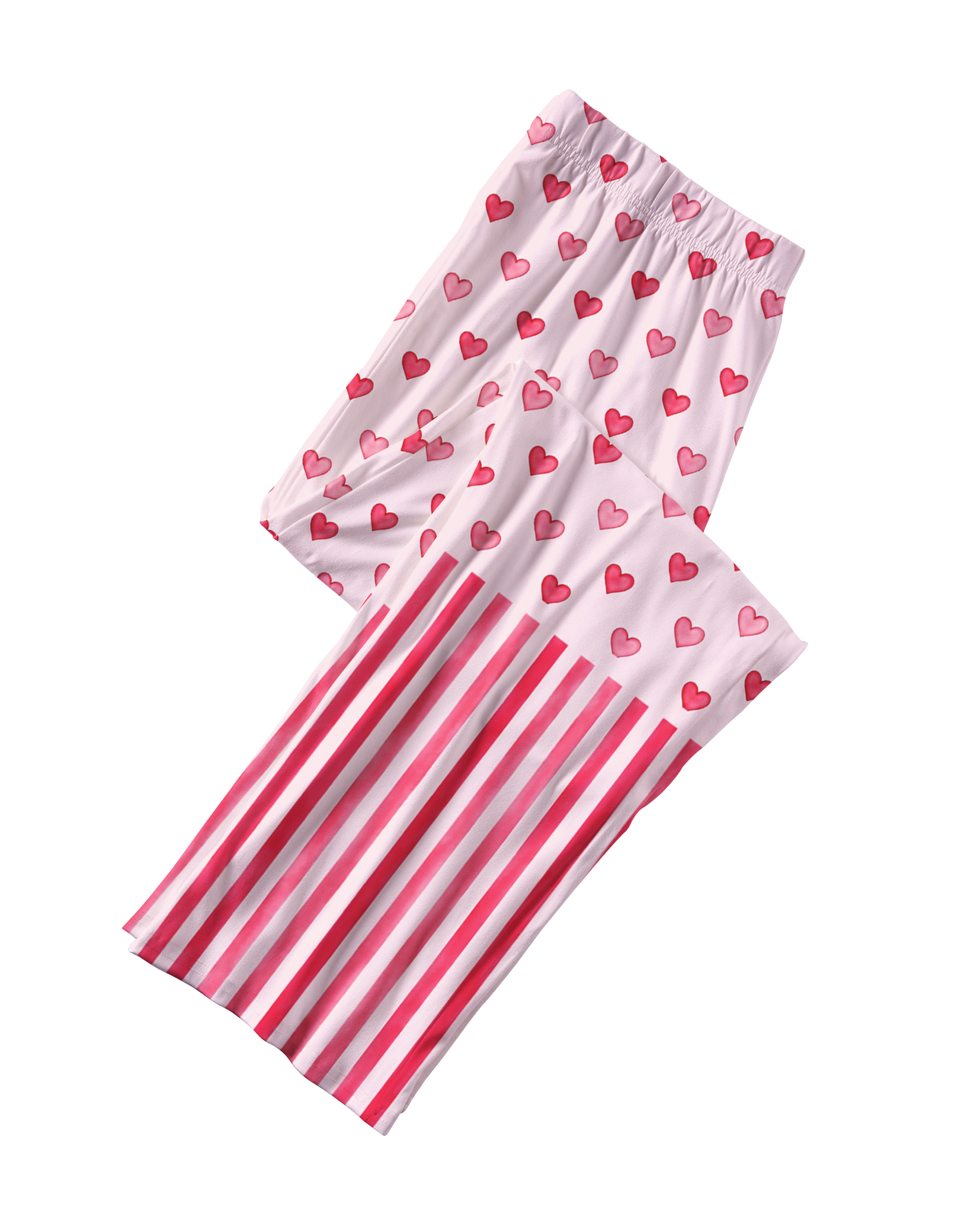 TheRetroTee Valentine Block Vintage Pajama Set