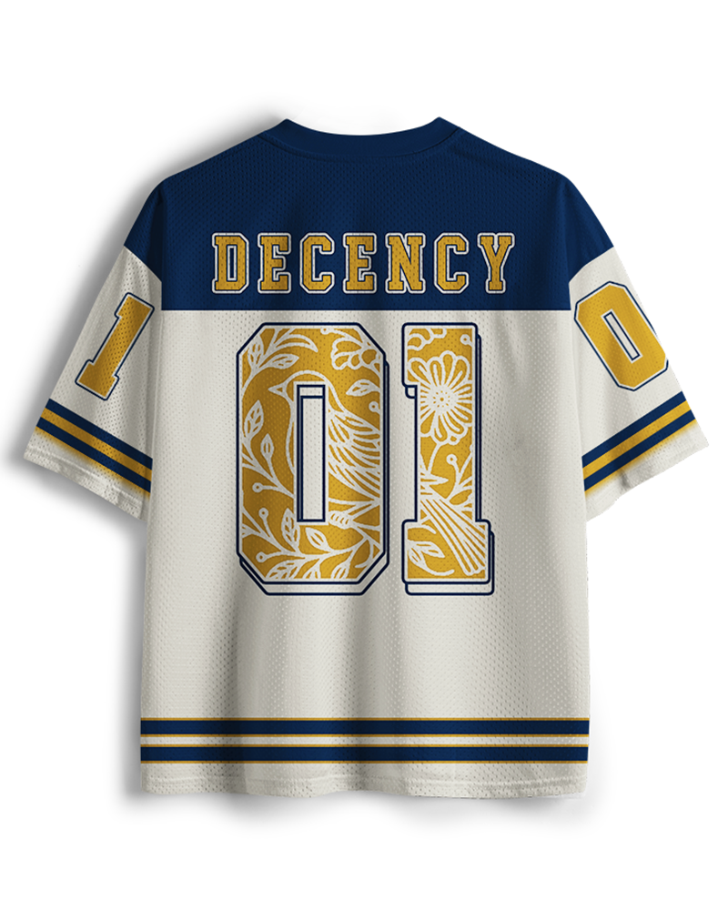 TheRetroTee Radicalized By Basic Decency Mesh Jersey