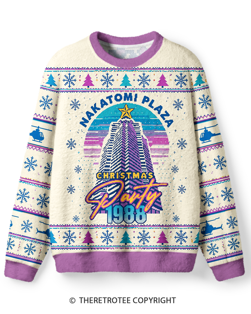 TheRetroTee Holiday Party 1988 Sweater