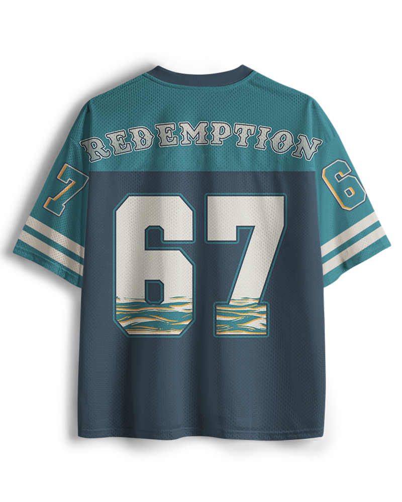 TheRetroTee Boat Rentals 1990s Mesh Jersey