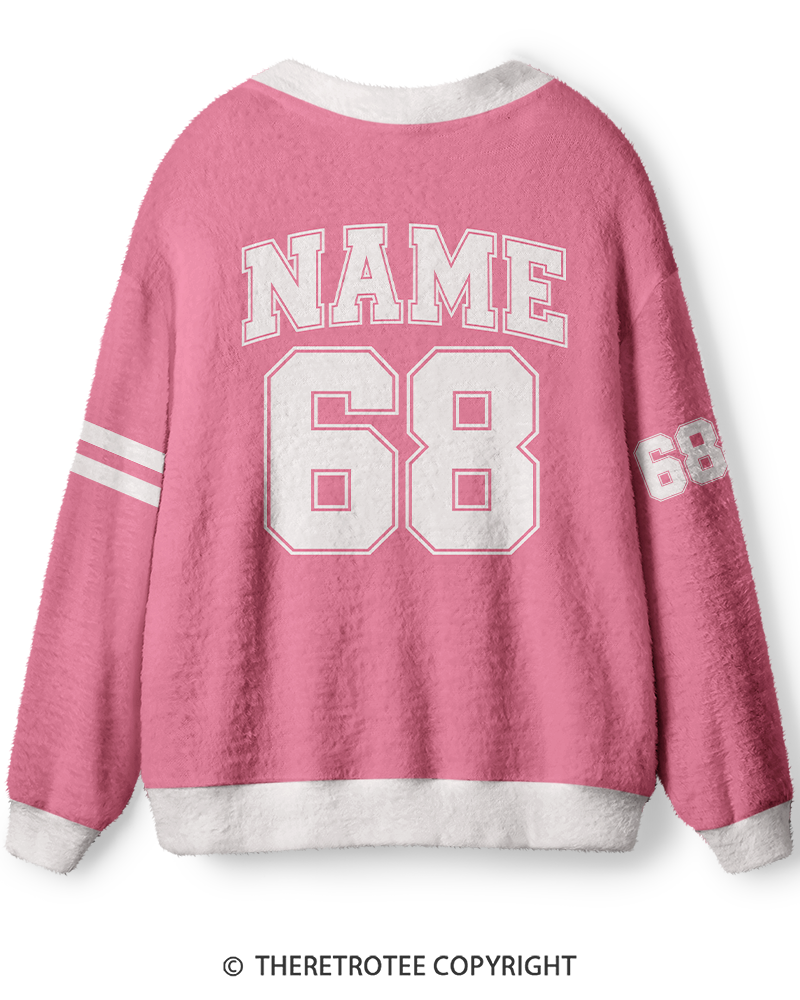 TheRetroTee Vintage Custom Campus Heritage Unisex Cardigan Sweater