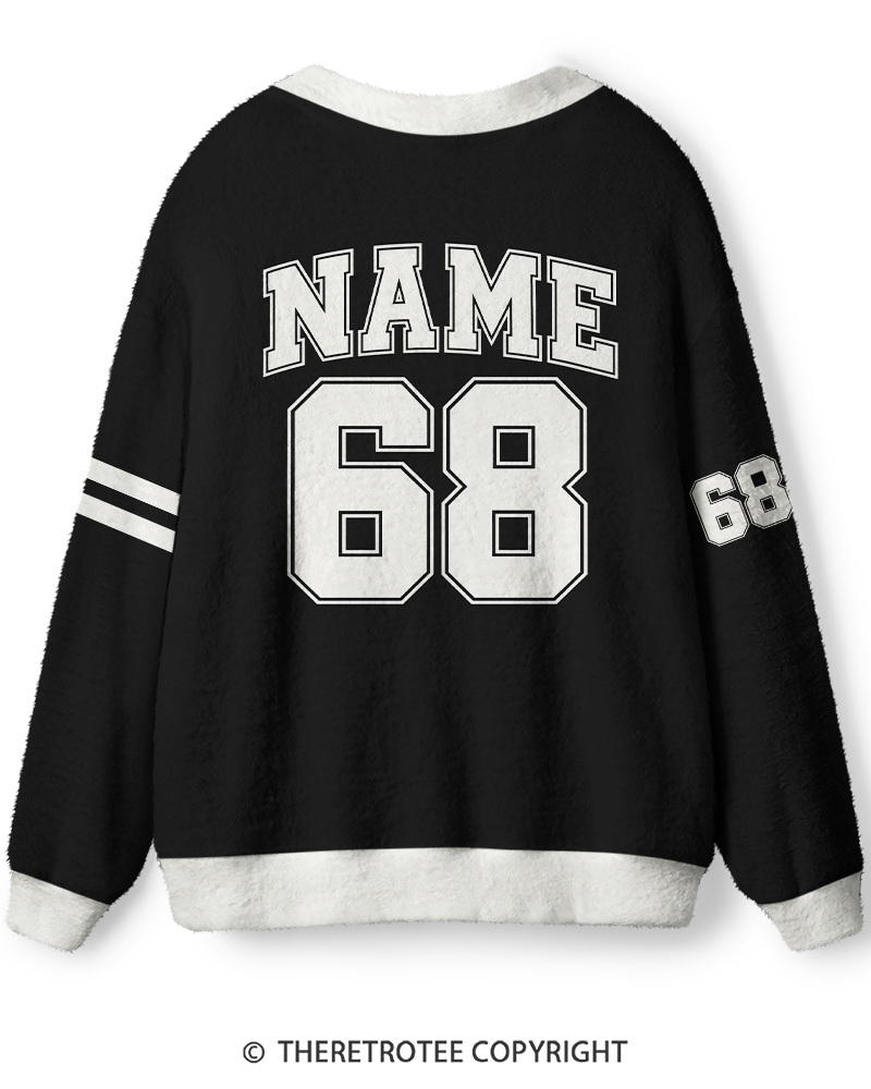 TheRetroTee Vintage Custom Campus Heritage Unisex Cardigan Sweater