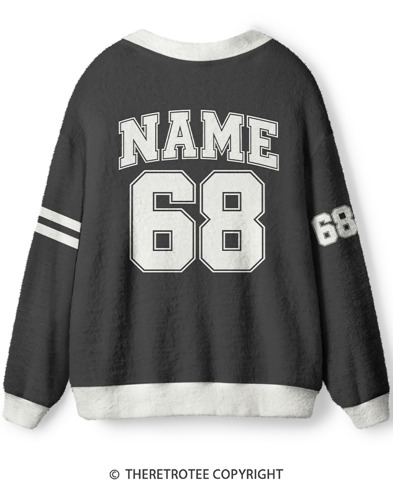 TheRetroTee Vintage Custom Campus Heritage Unisex Cardigan Sweater
