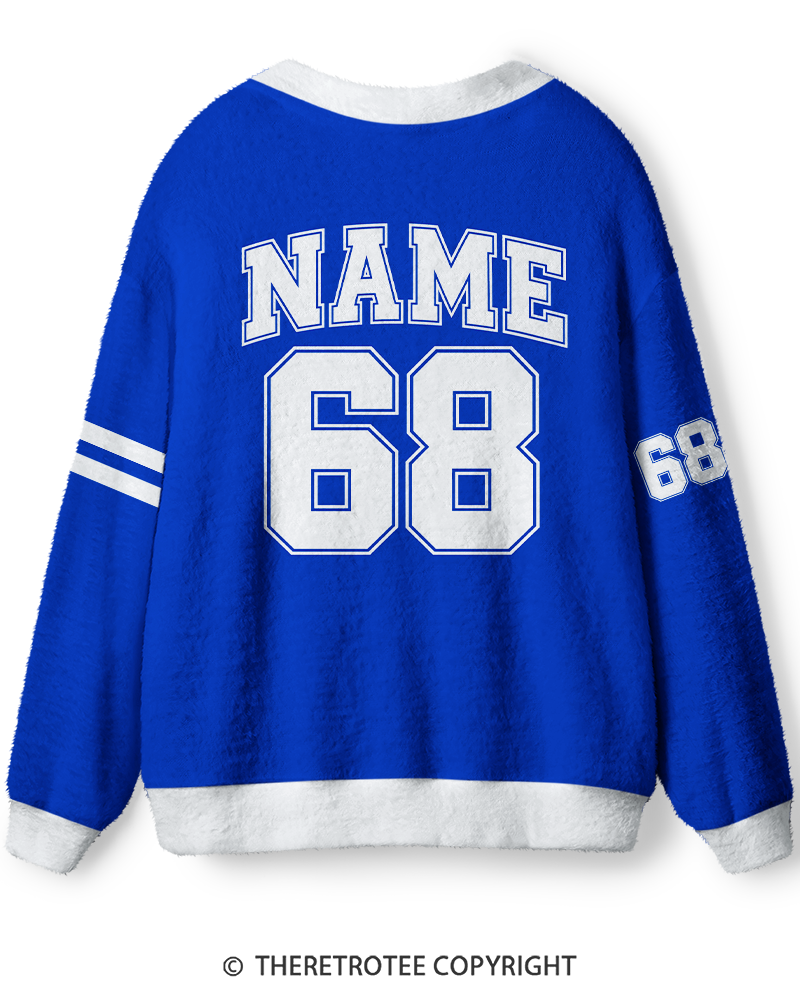 TheRetroTee Vintage Custom Campus Heritage Unisex Cardigan Sweater