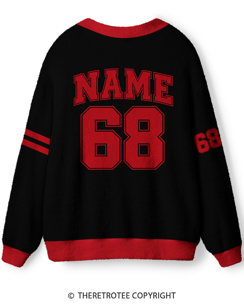 TheRetroTee Vintage Custom Campus Heritage Unisex Cardigan Sweater
