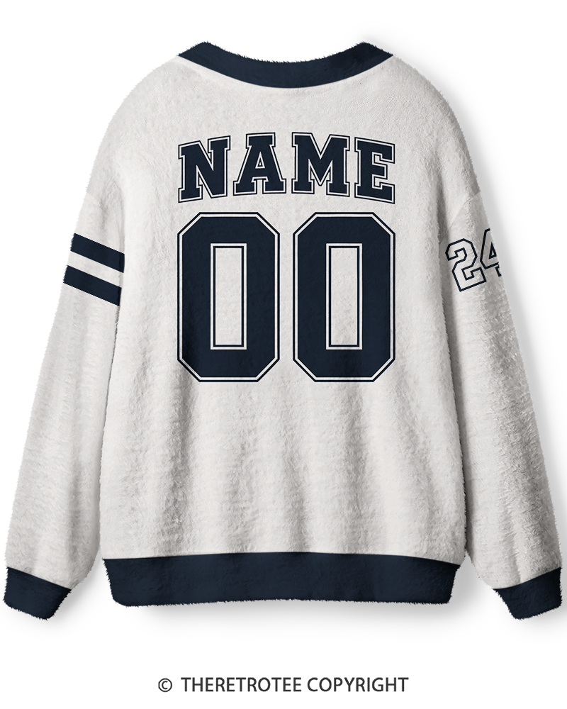 TheRetroTee Vintage Custom Campus Heritage Unisex Cardigan Sweater