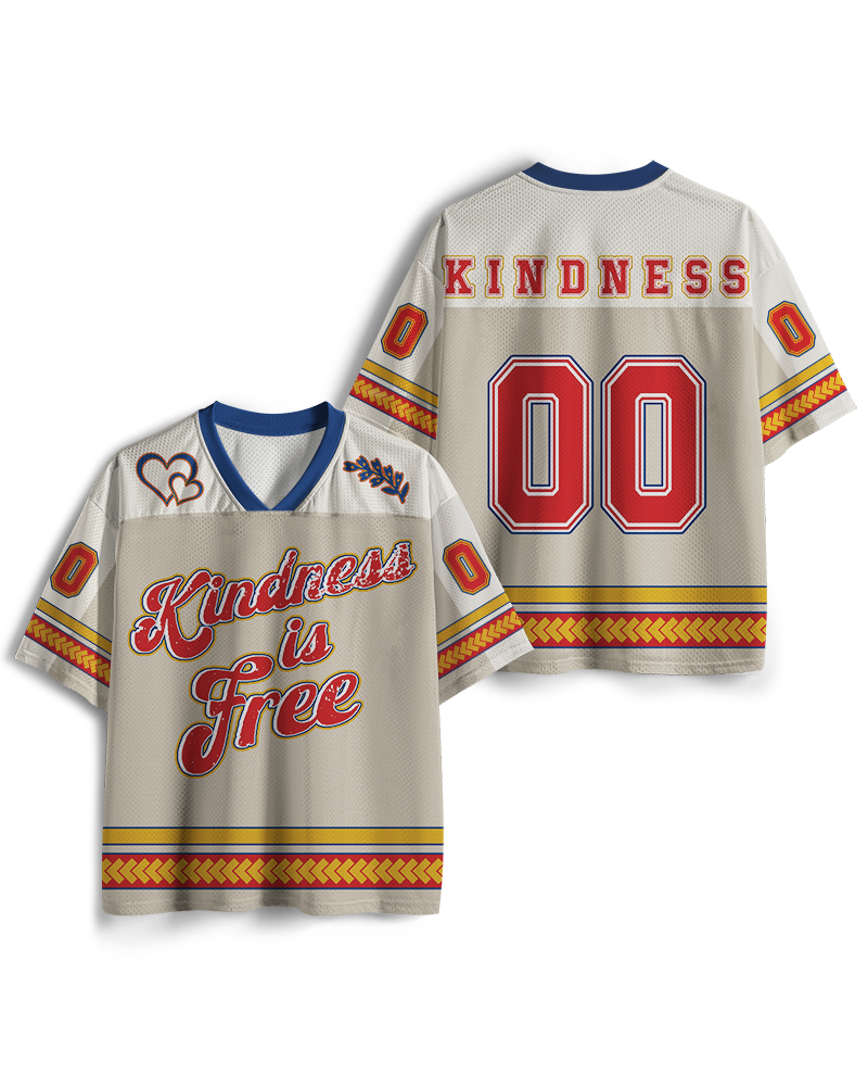 TheRetroTee Be Kind 1960s Mesh Jersey