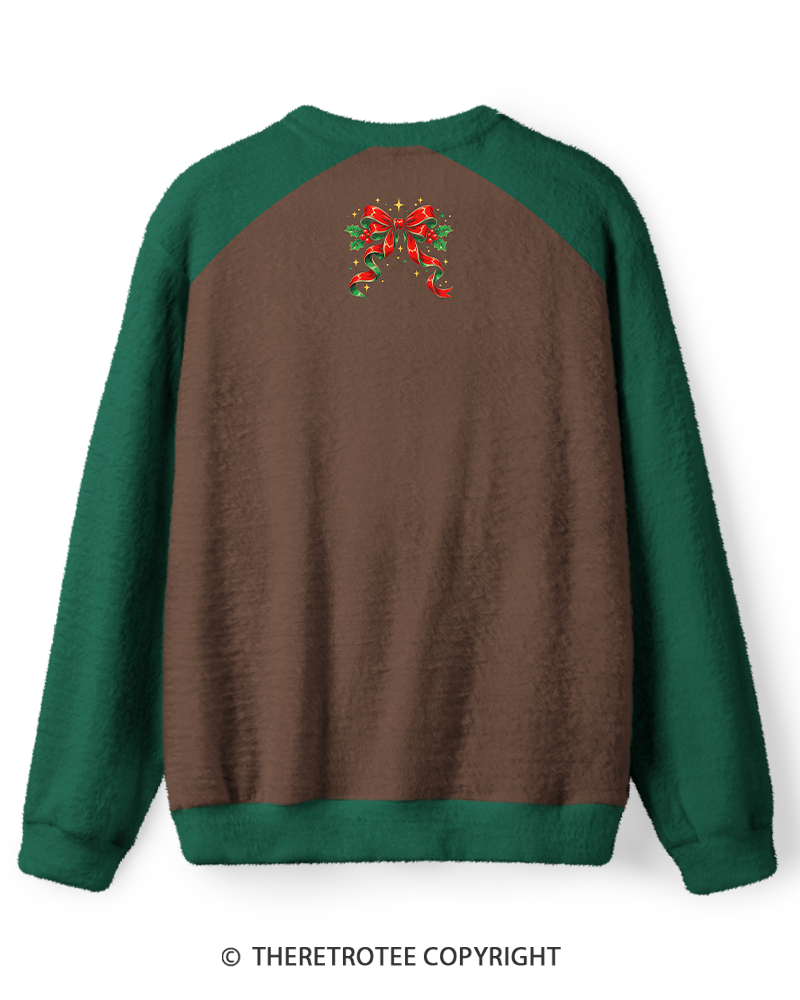 TheRetroTee Vintage Holiday Cheer and Female Rage Sweater