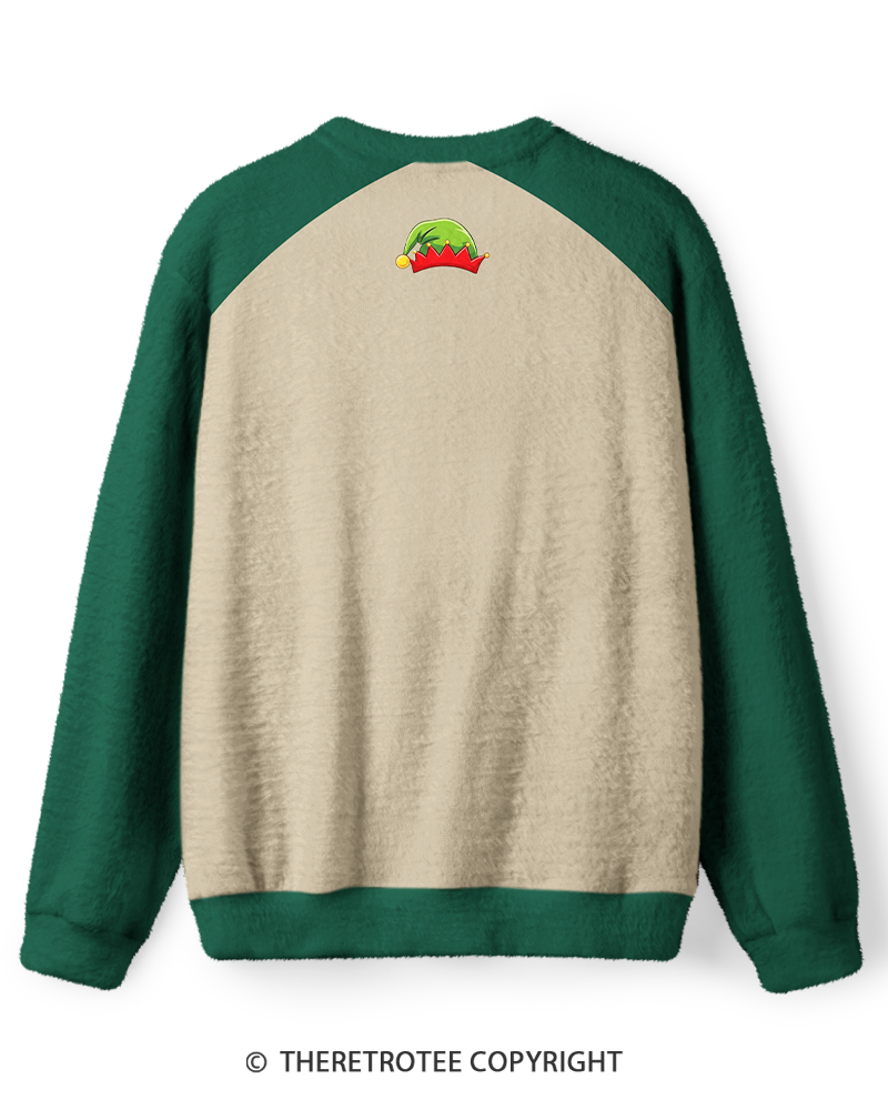 TheRetroTee Vintage I’m Not an Elf I’m Just Short Sweater